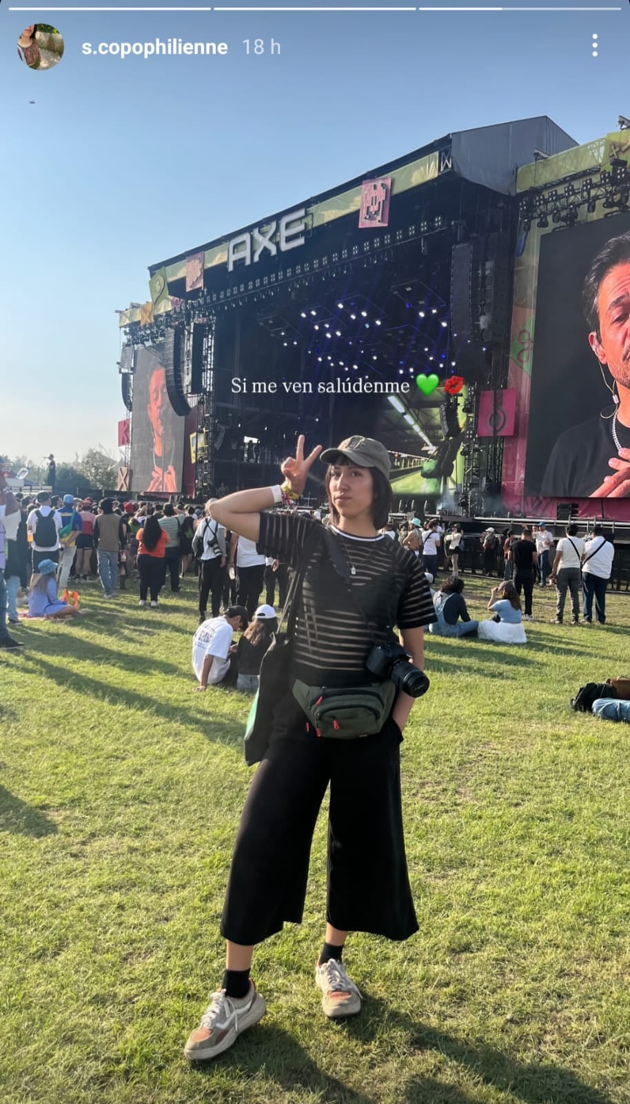 Berenice Giles Rivera, fotógrafa de conciertos