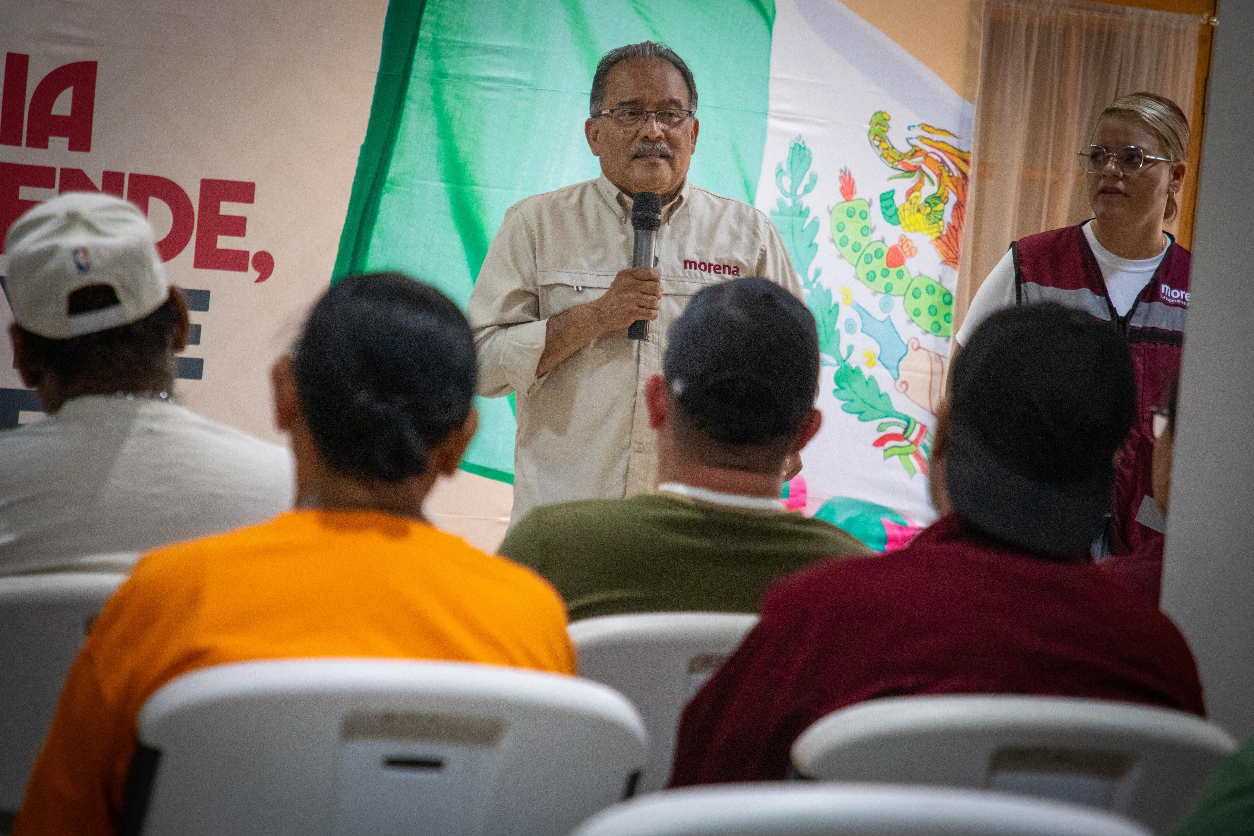 Andrés Mijes plantea impulsar la frontera norte de Nuevo León.