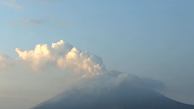 Volcán Popocatépetl hoy 29 de mayo