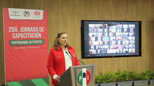 Graciela Ortiz, dirigente interina del PRI