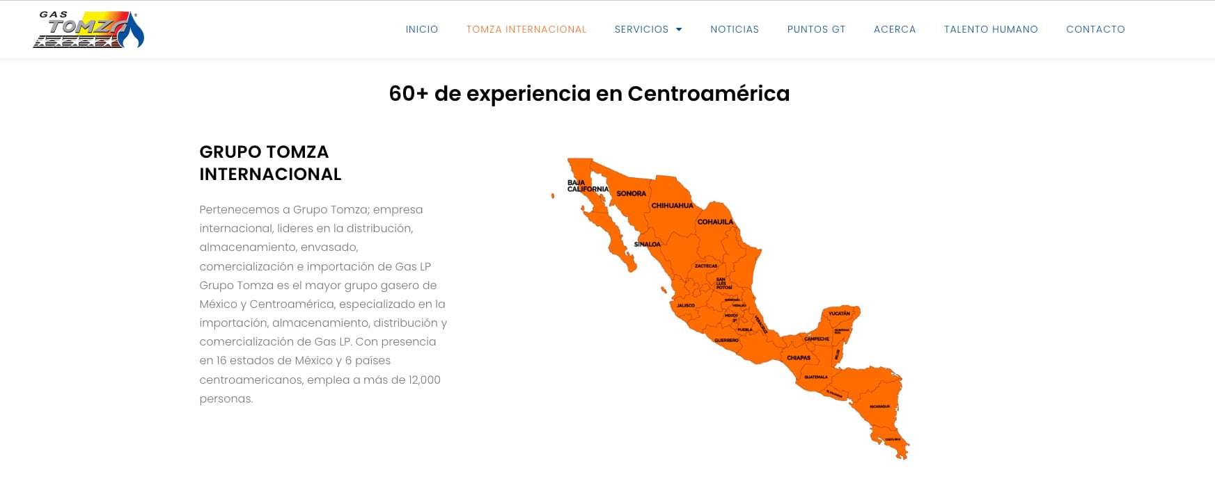 Grupo Tomza opera en 6 países de Centroamérica además de México