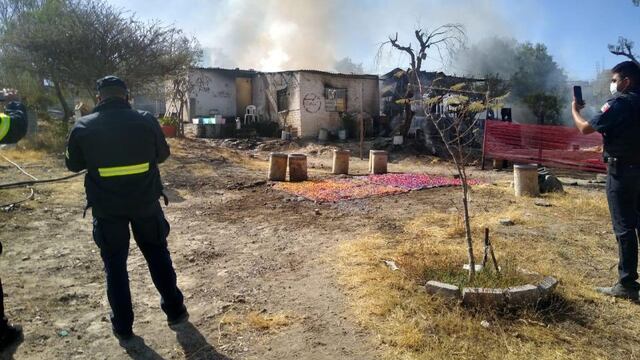 Explosión en Chimalhuacán