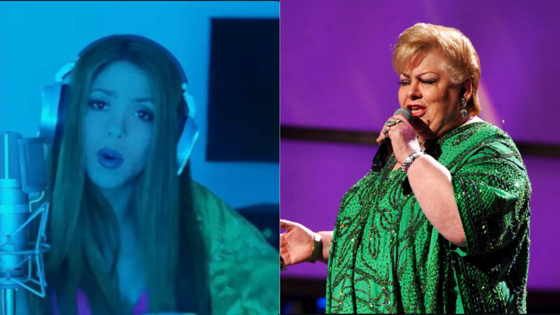 Fanáticos piden una colaboración entre Shakira y Paquita la del Barrio