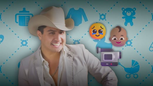 Julión Álvarez presenta a su tercer hijo y revelan su nombre