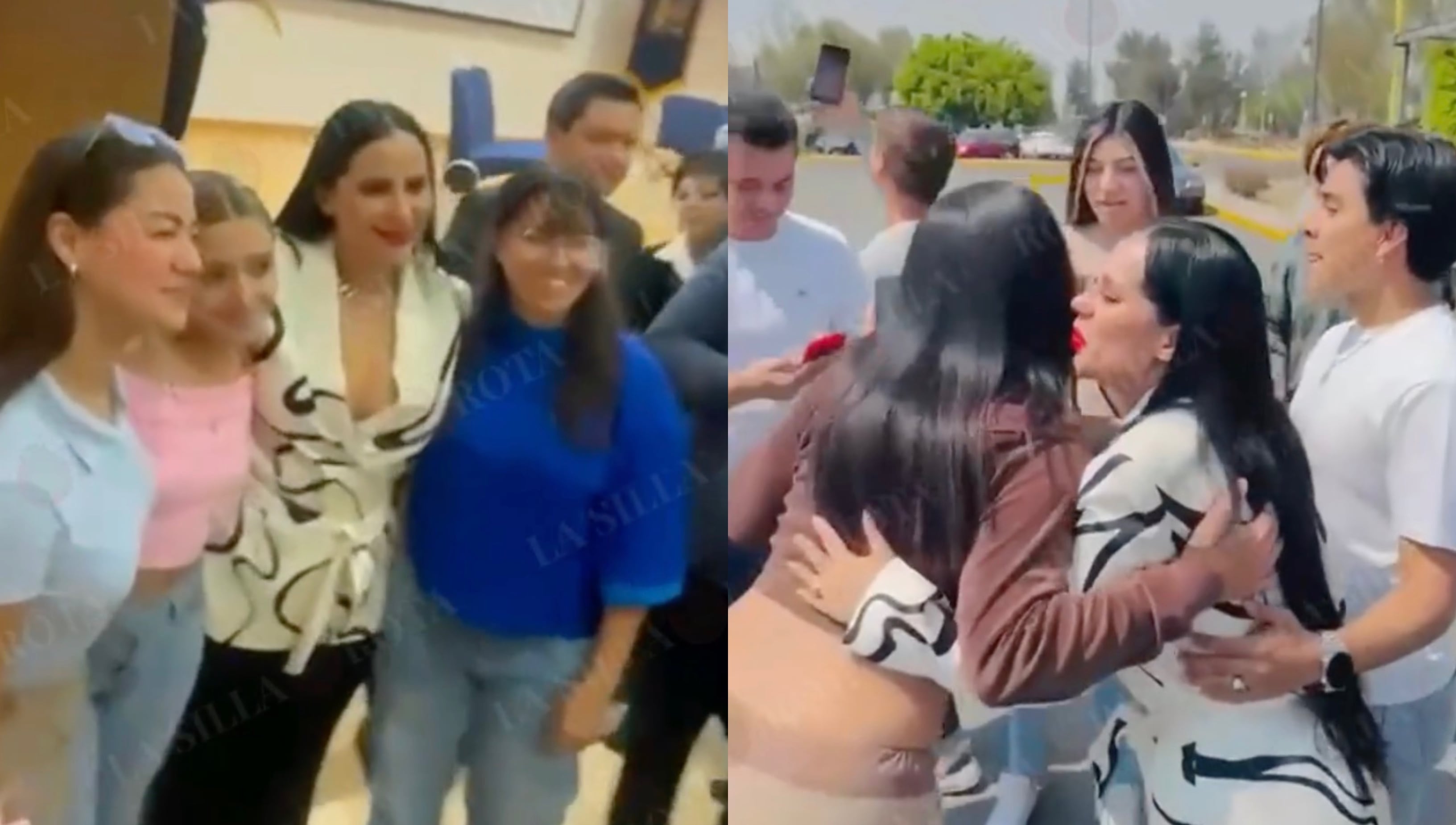 Sandra Cuevas reaparece en la UNAM tras cerrar sus cuentas de redes sociales