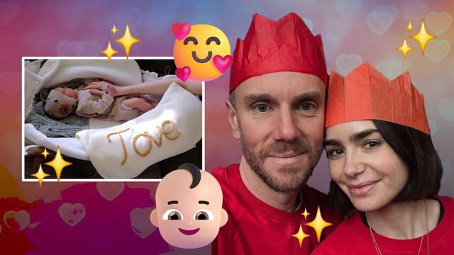 Lily Collins tuvo una hija por vientre de alquiler