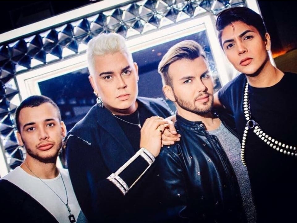 Juan Carlos (@jcvillalobosjc) y Gabriel Roth (@el.muneco.acosta) a la derecha