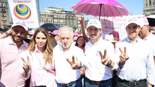 Cifras del PAN de la marcha por el INE