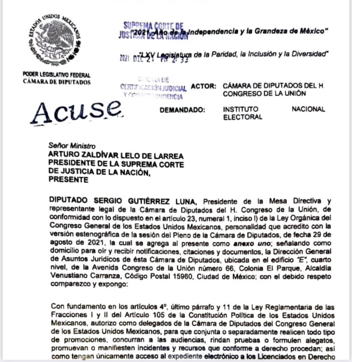 Morena impulsará juicio político contra consejeros del INE