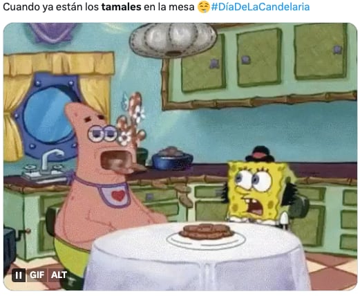 Memes de tamales por Día de la Calendaria