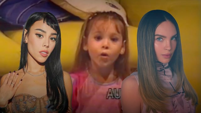 Danna emociona con video de su infancia cantando “Mi ángel de amor” de Belinda