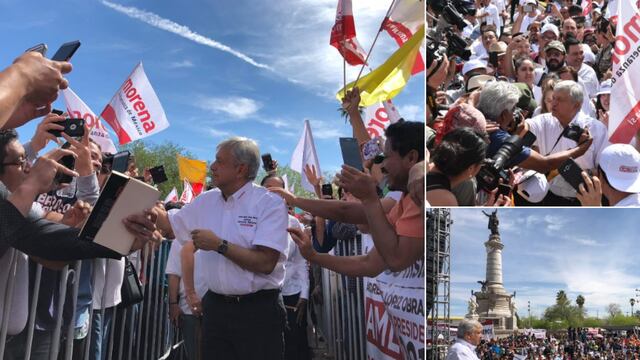 AMLO... en todo el país imparable