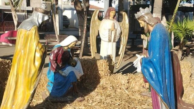 Roban Niño Dios de nacimiento en Guasave