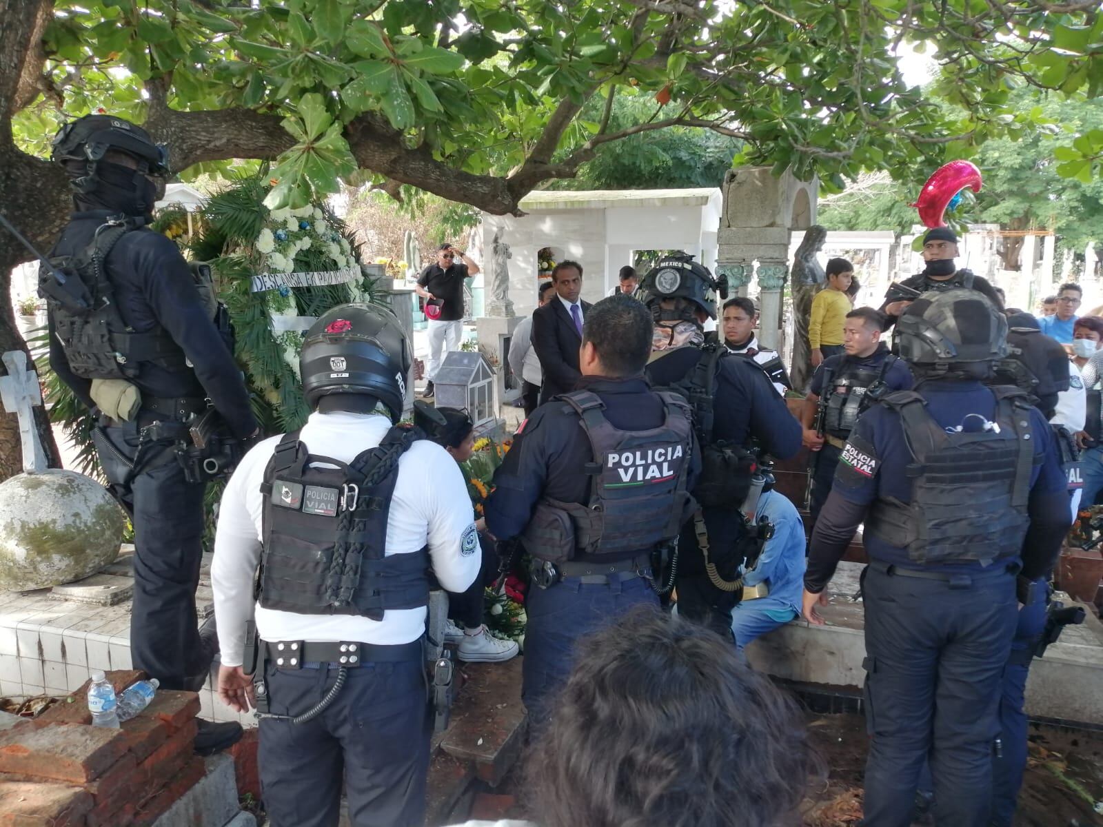 Funeral de Juan Alan Cuetero Meza