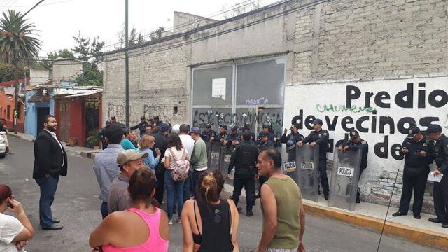 Desalojan casa de Cañitas