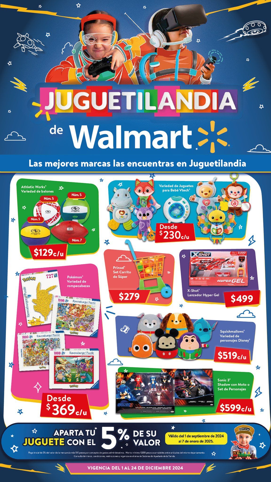 Walmart juguetes Navidad hoy al 25 de diciembre 2024