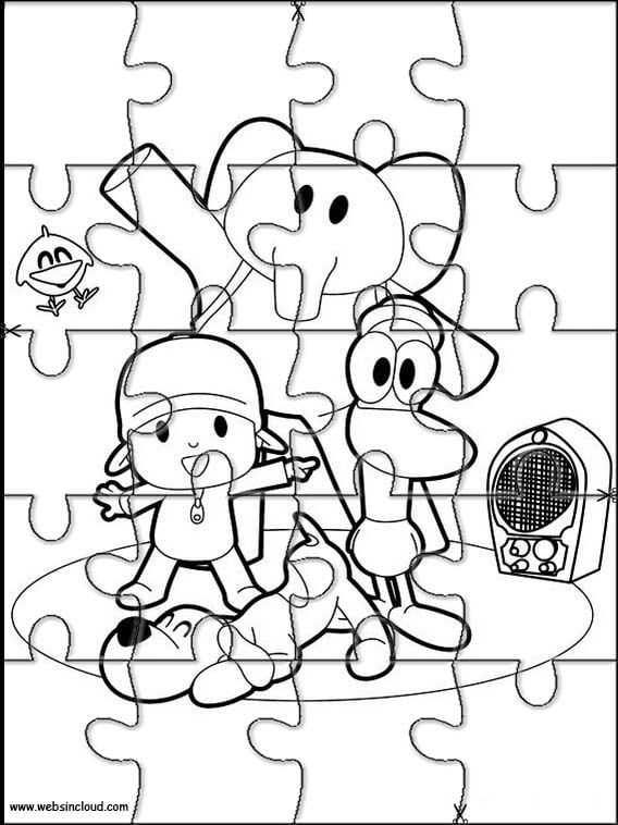 Rompecabezas de Pocoyó