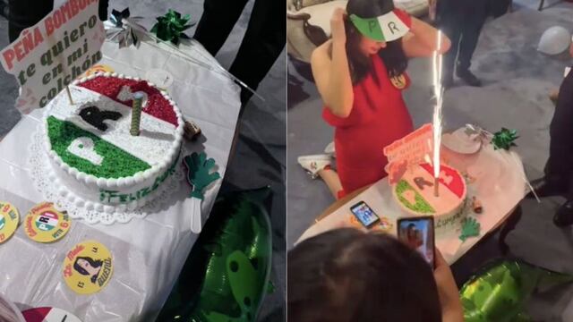 VIDEO: Celebran cumpleaños con temática del PRI y demuestran que el partido ya es un chiste
