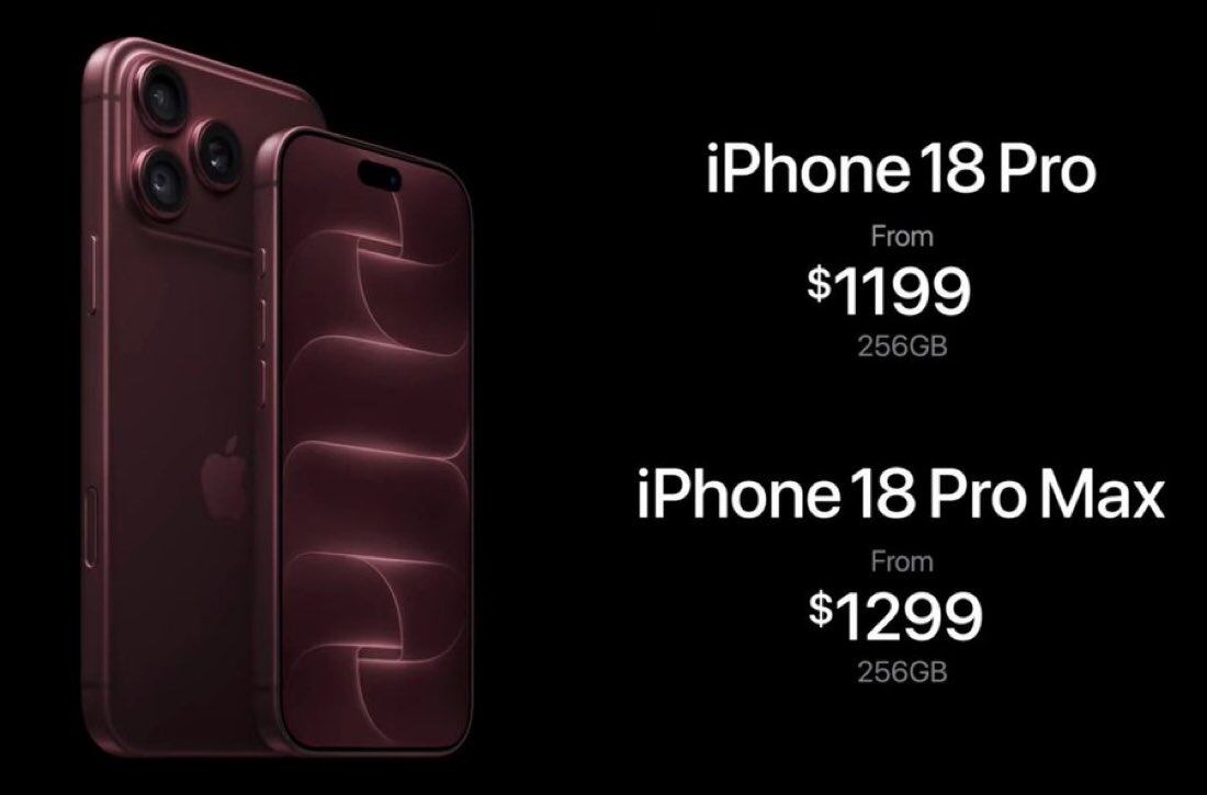 iPhone 18 Pro y Pro Max: estos son sus precios en México