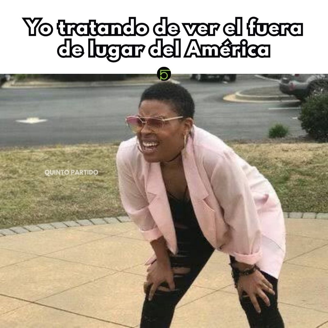 Meme de Rayados vs América.