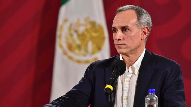 Conferencia en Palacio Nacional.