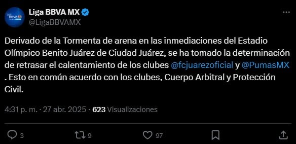 Tuit Liga MX