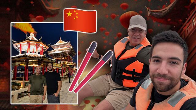 Fotos de Felipe Calderón en China; "más viajes de jale así"