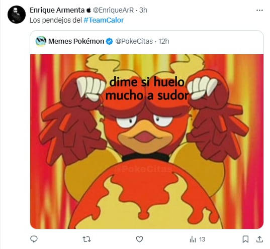 Memes por las altas temperaturas