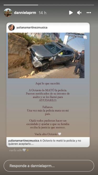 Daniela Parra sobre Octavio Ocaña