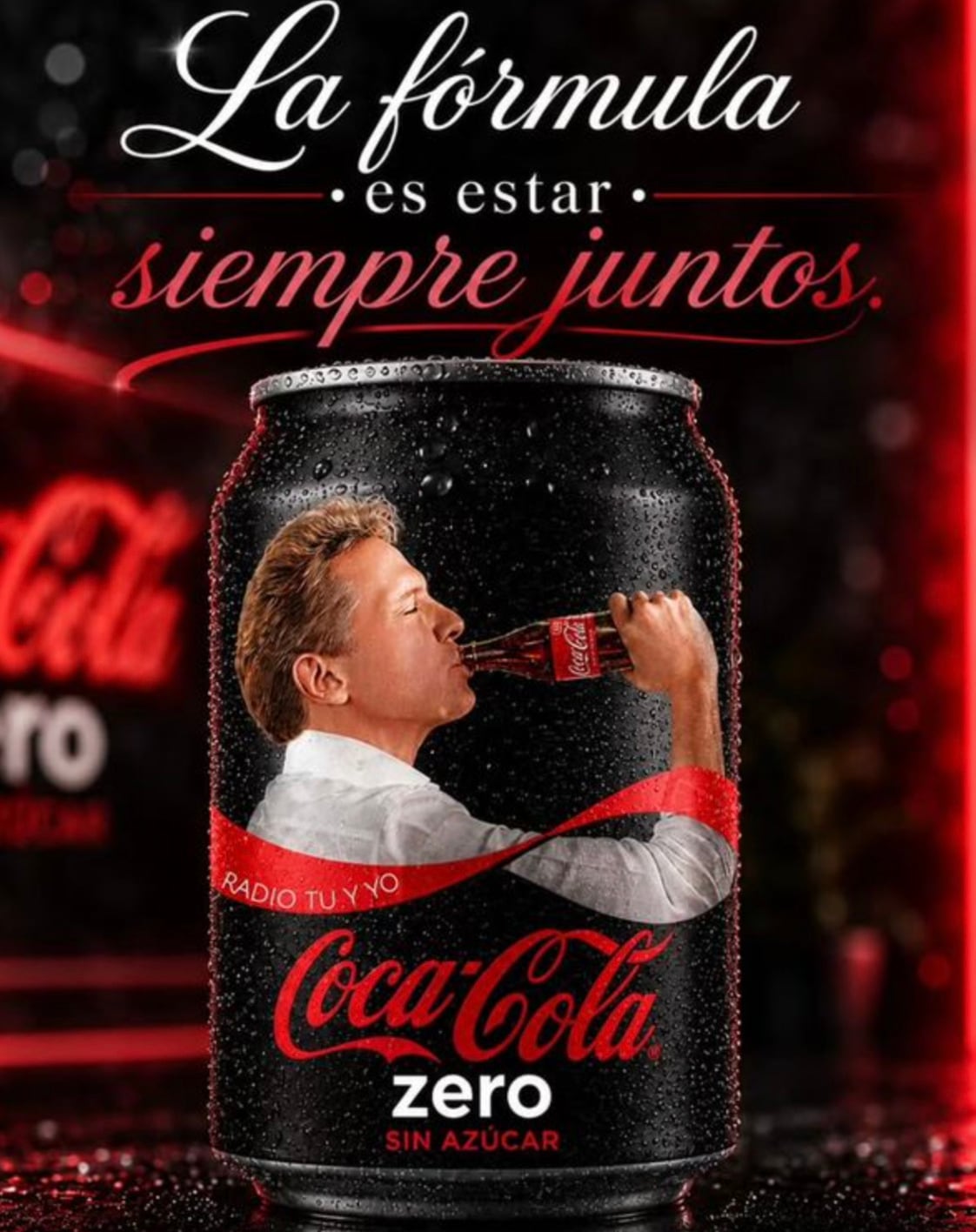 Supuestas latas de Luis Miguel con Coca-Cola