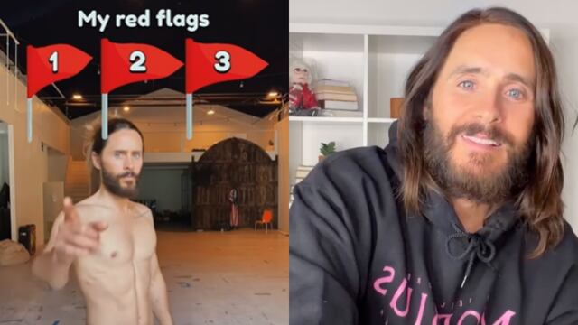 Jared Leto no se libra de tener red flags y así fue como las reveló
