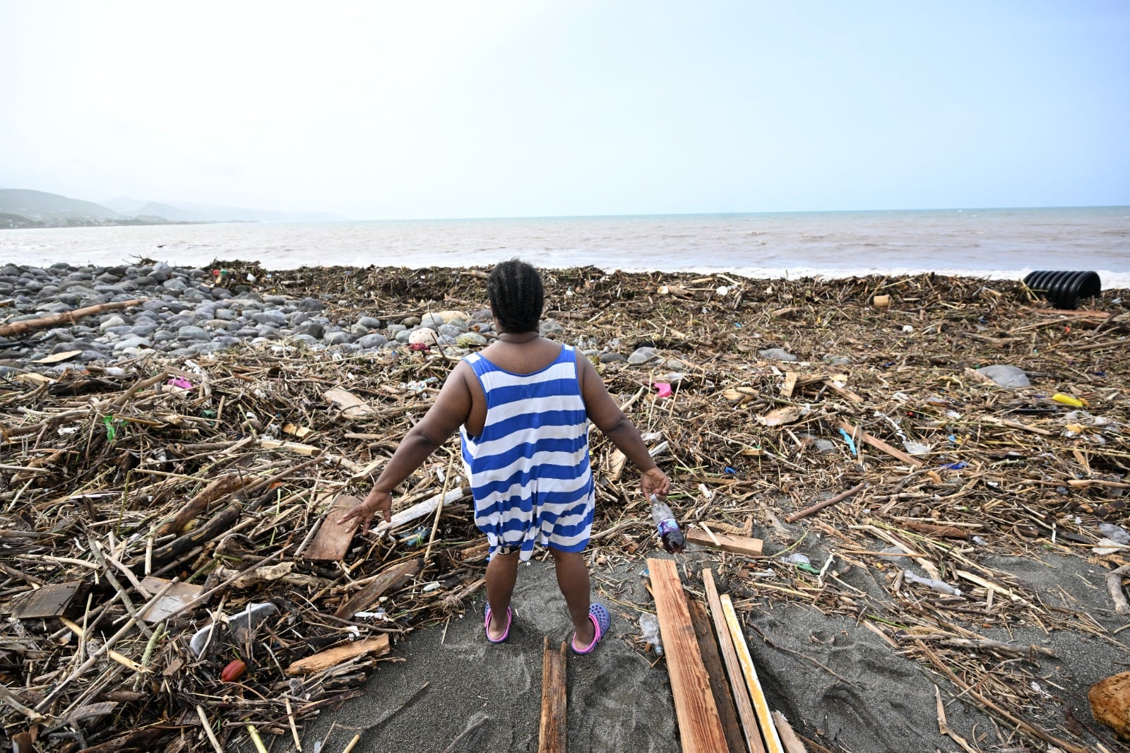 Efectos de Beryl en Jamaica