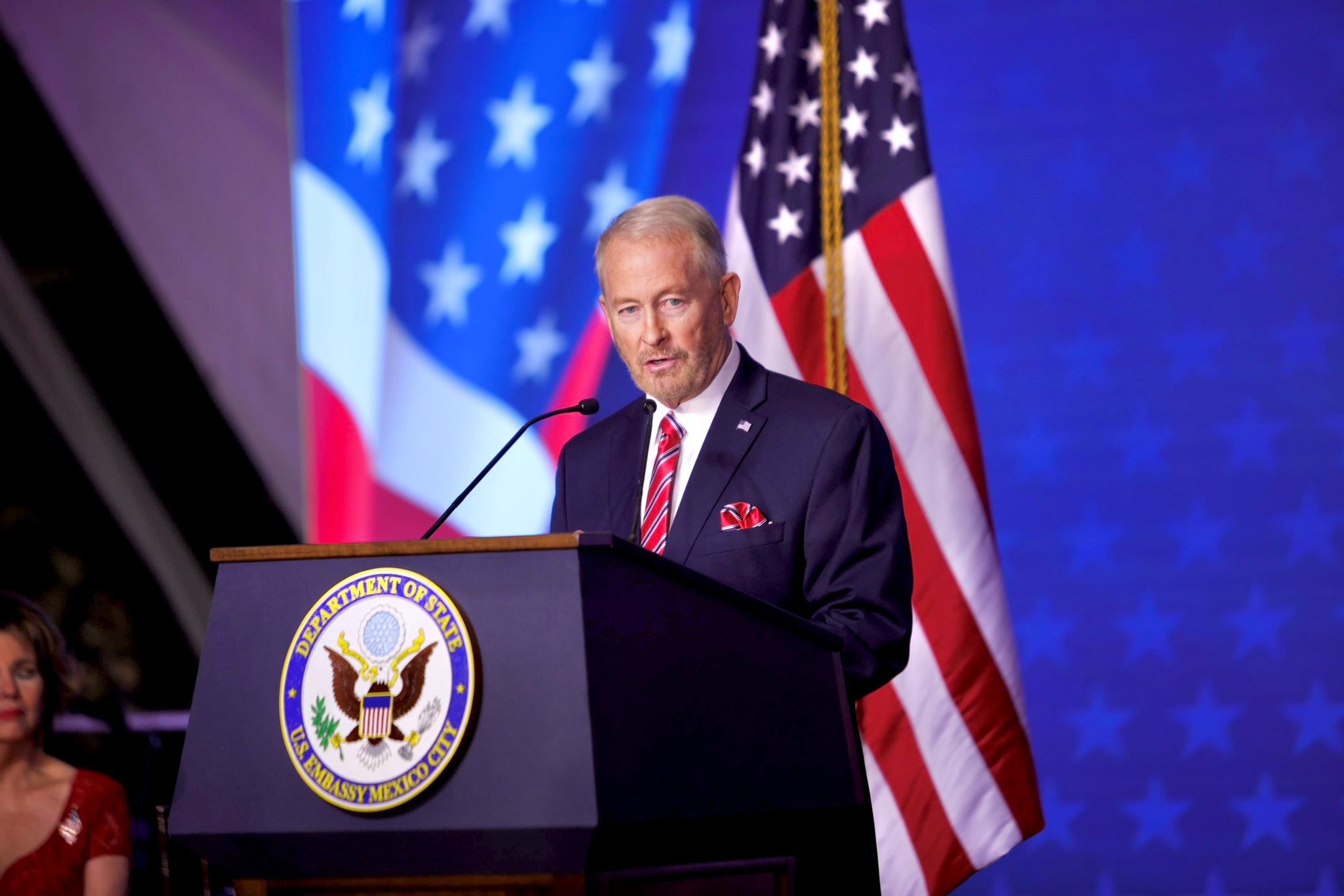 Titular de la Embajada de Estados Unidos en México, Ronald Johnson
