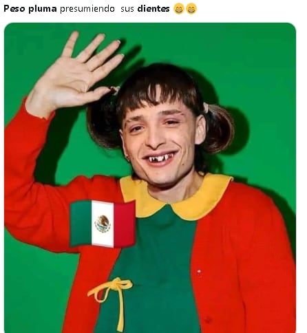 Se burlan de Peso Pluma por sus dientes de oro.