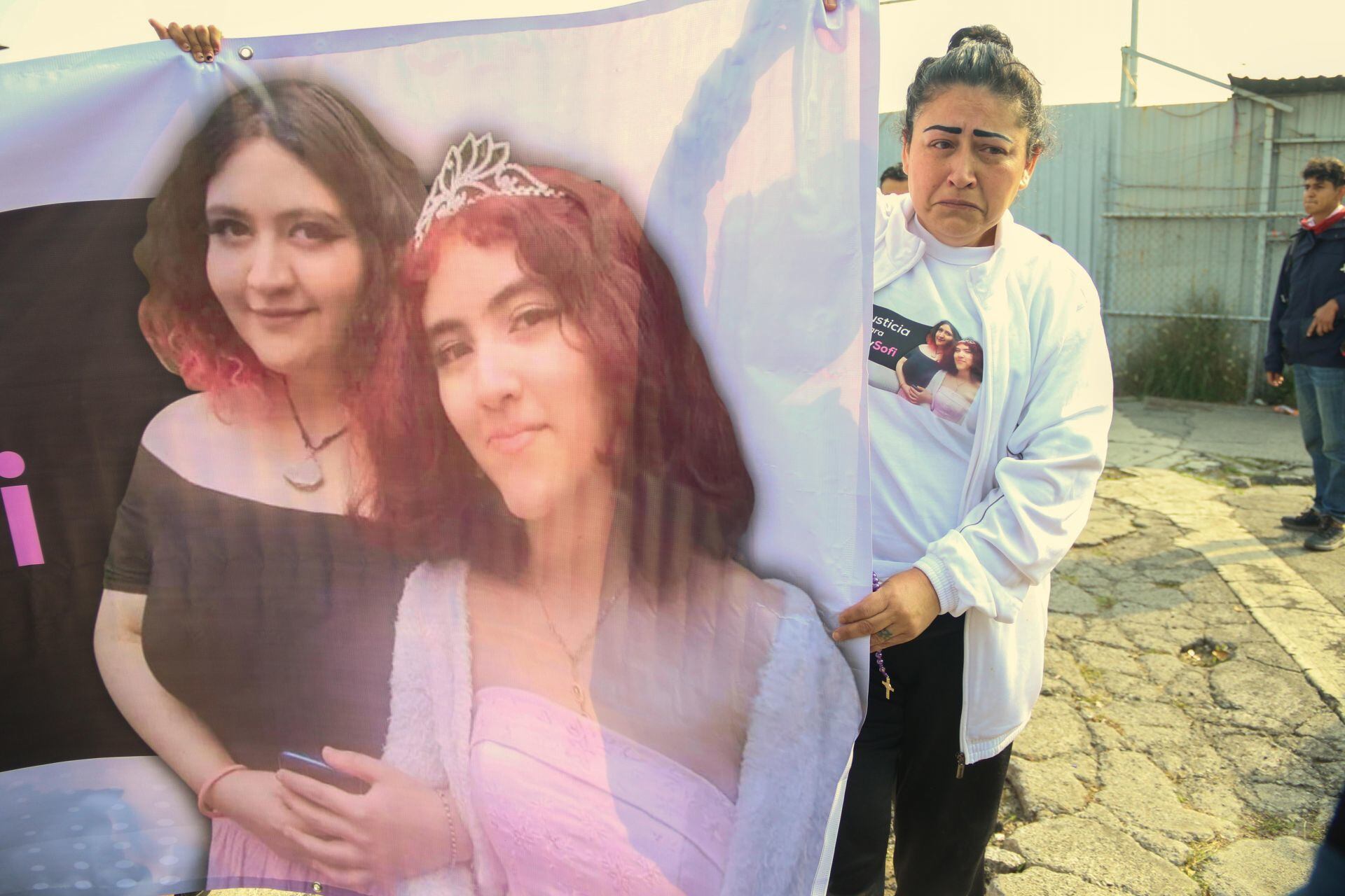 Mamá de Esmeralda y Sofía exige justicia por la muerte de sus hijas