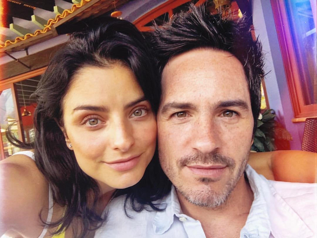 Aislinn Derbez y Mauricio Ochmann