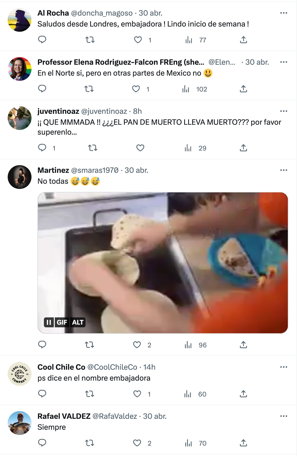 Josefa González Blanco pone a debate: ¿Las quesadillas llevan queso o no?