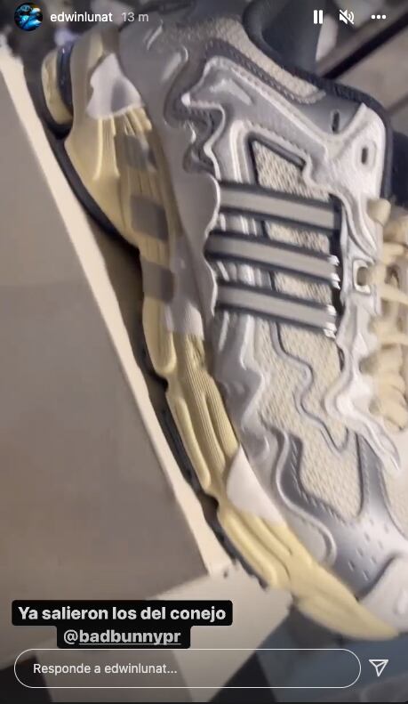 Edwin Luna, tenis de Bad Bunny