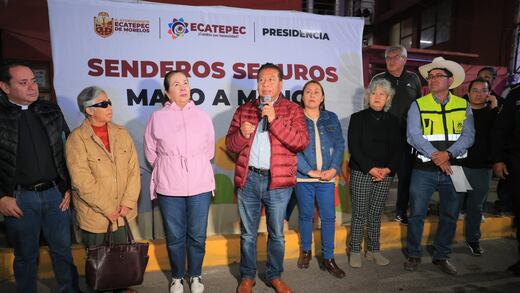Gobierno de Azucena Cisneros inaugura Sendero Seguro en Santa Clara, Ecatepec