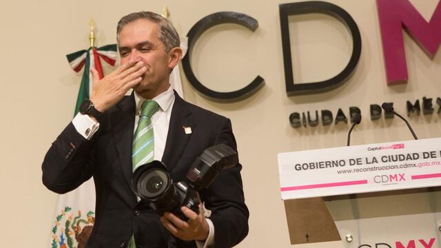 Miguel Ángel Mancera. Admite sobre el narco.