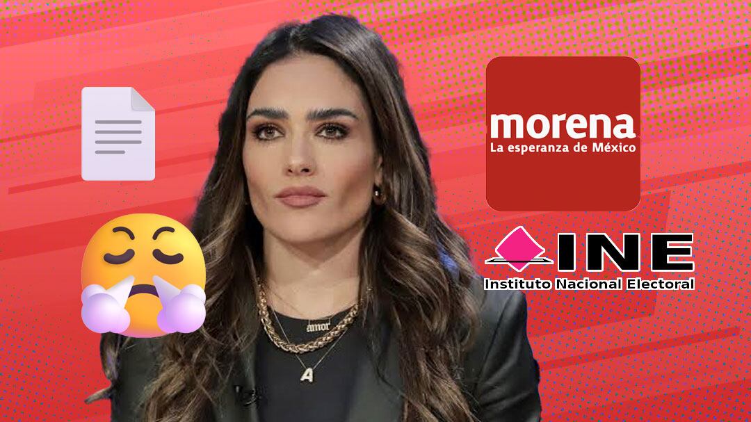 Morena denuncia a Alessandra Rojo de la Vega ante el INE