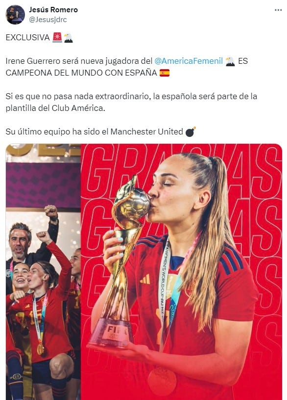 Nuevo refuerzo de América Femenil