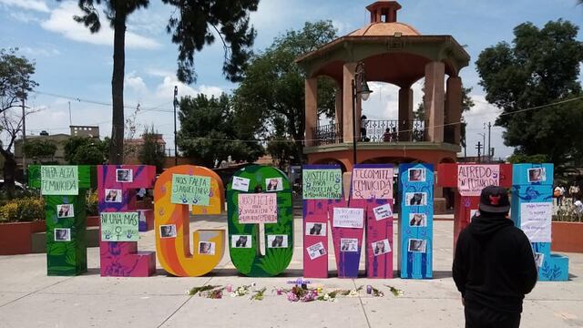 Protesta en Tecomitl