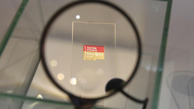 La tarjeta SanDisk A1 microSD.