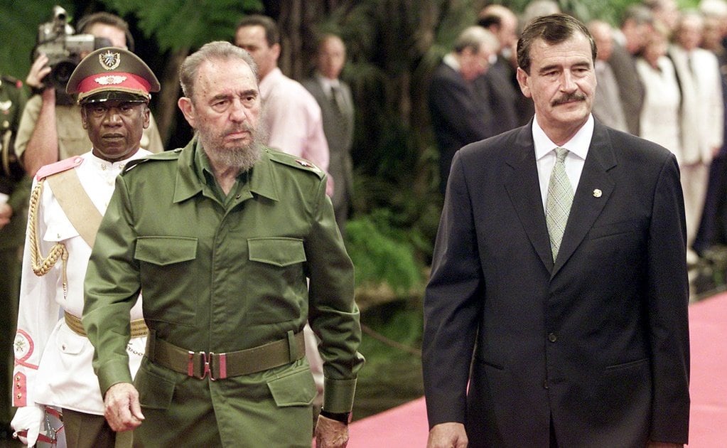 Visita de Vicente Fox a Cuba