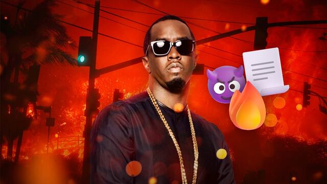Aseguran que los incendios en Los Ángeles fueron provocados por el caso de Puff Daddy Combs