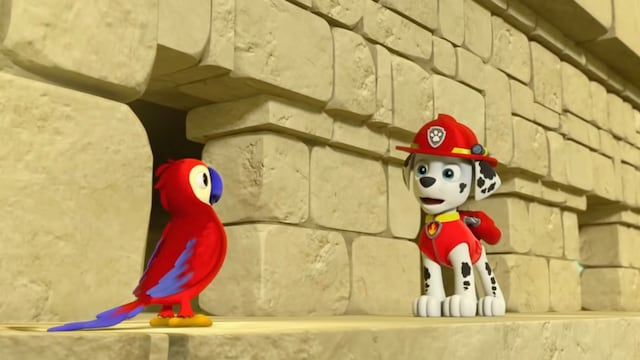 Paw Patrol por el Día Mundial del Loro