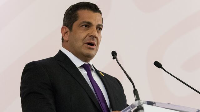 El subsecretario de Gobernación, Ricardo Peralta Saucedo.