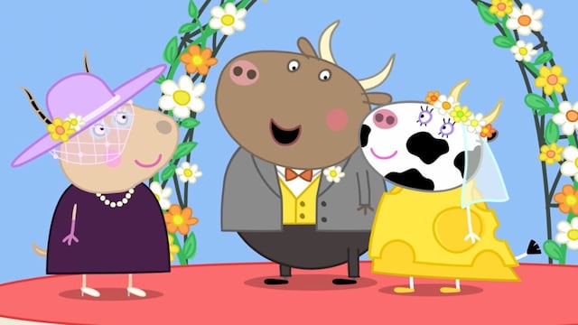 La boda del Señor Toribio de Peppa Pig