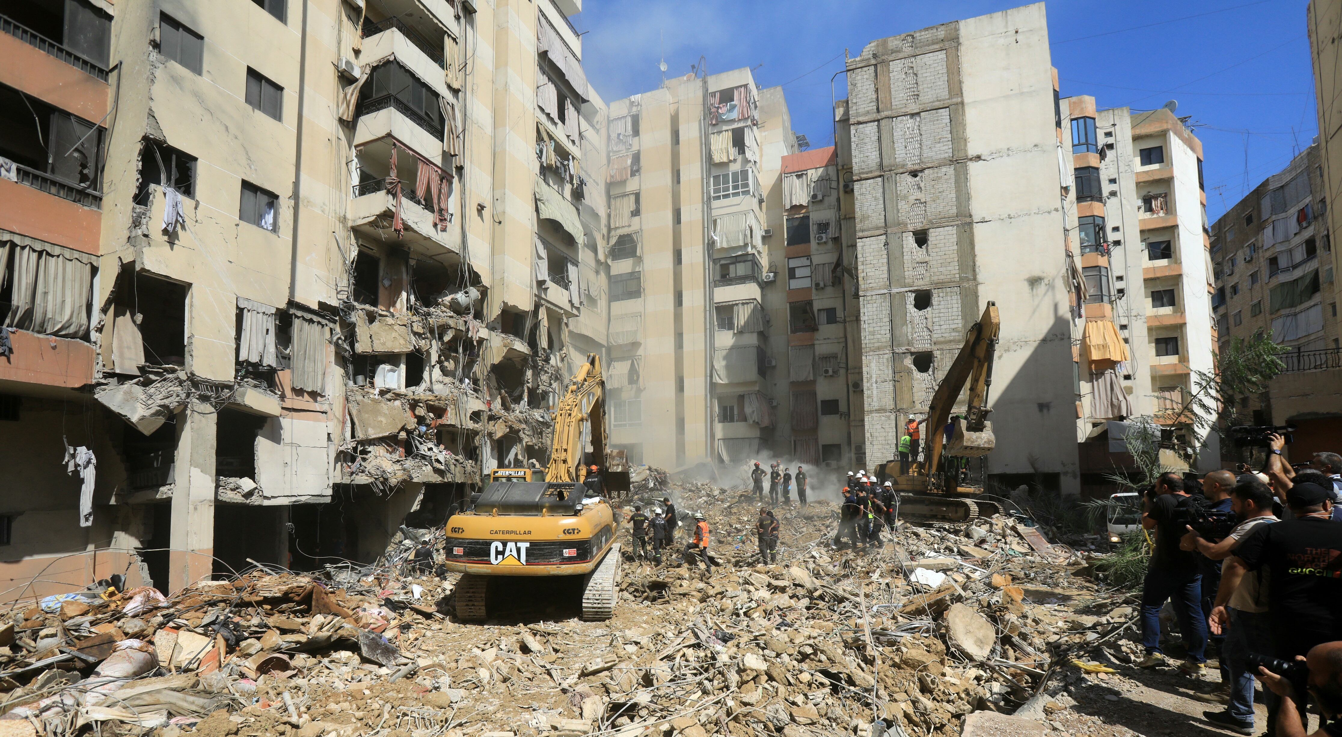 Israel lanza sorpresivo ataque en la capital de Líbano, Beirut